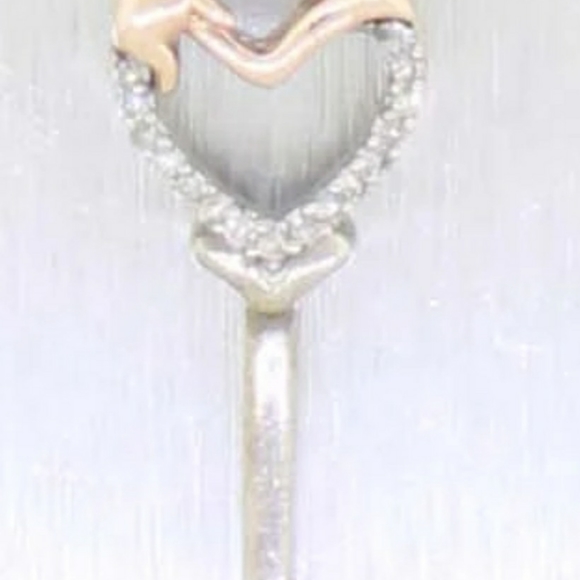 Helzberg Diamonds "I Am Loved" Mother Baby Diamond Key Necklace - Picture 5 of 5